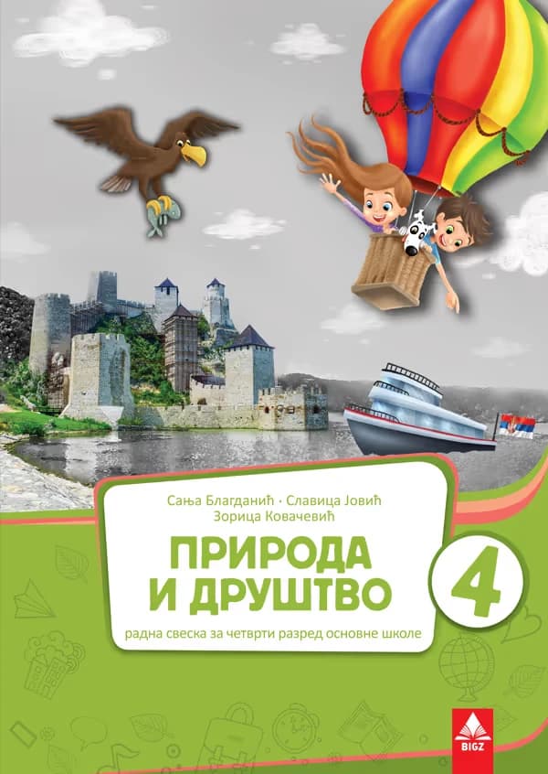 Priroda i društvo 4 Radna sveska – Radna sveska iz prirode i društva za četvrti razred