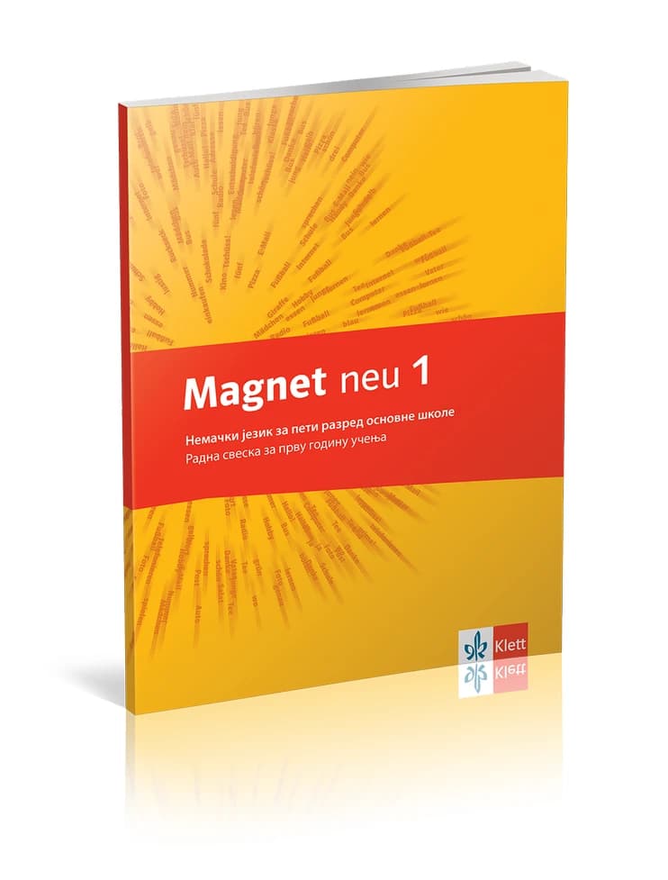 Nemački jezik 5 – Radna sveska “Magnet Neu 1” za peti razred