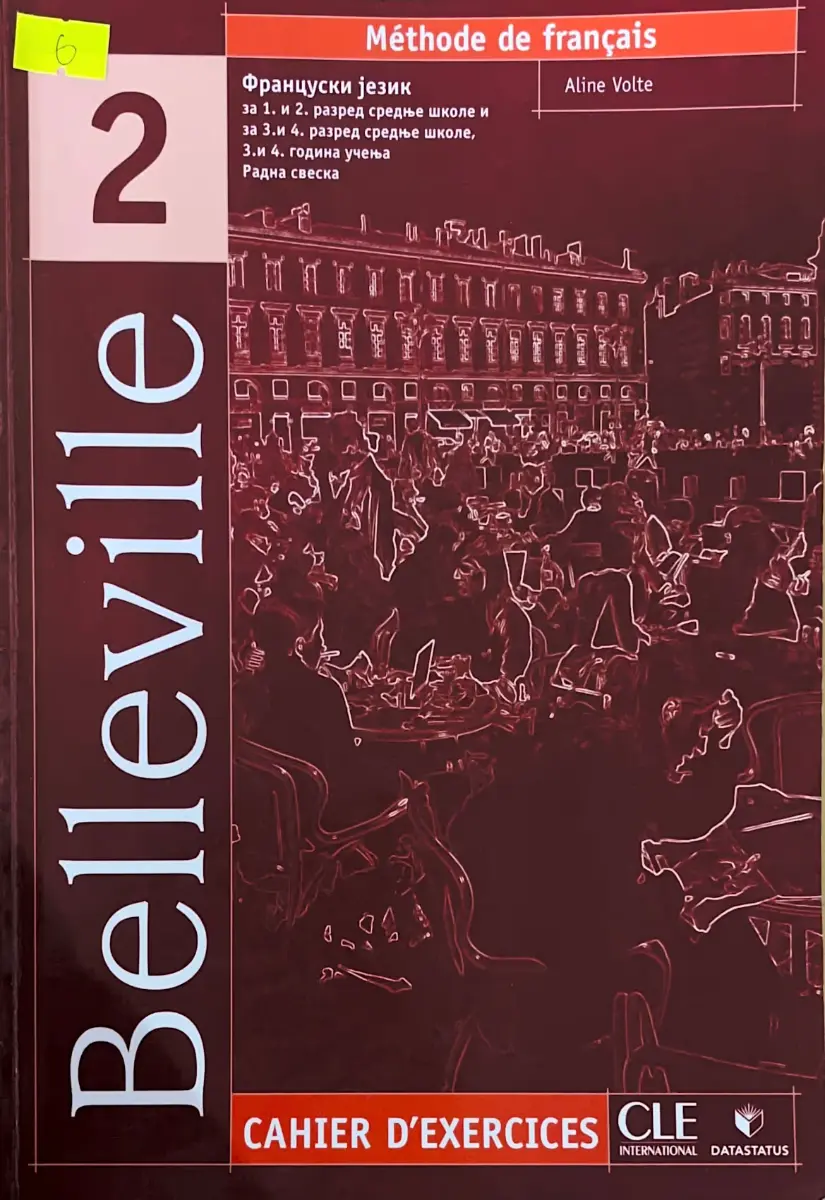 Francuski jezik Belleville 2 radna sveska
