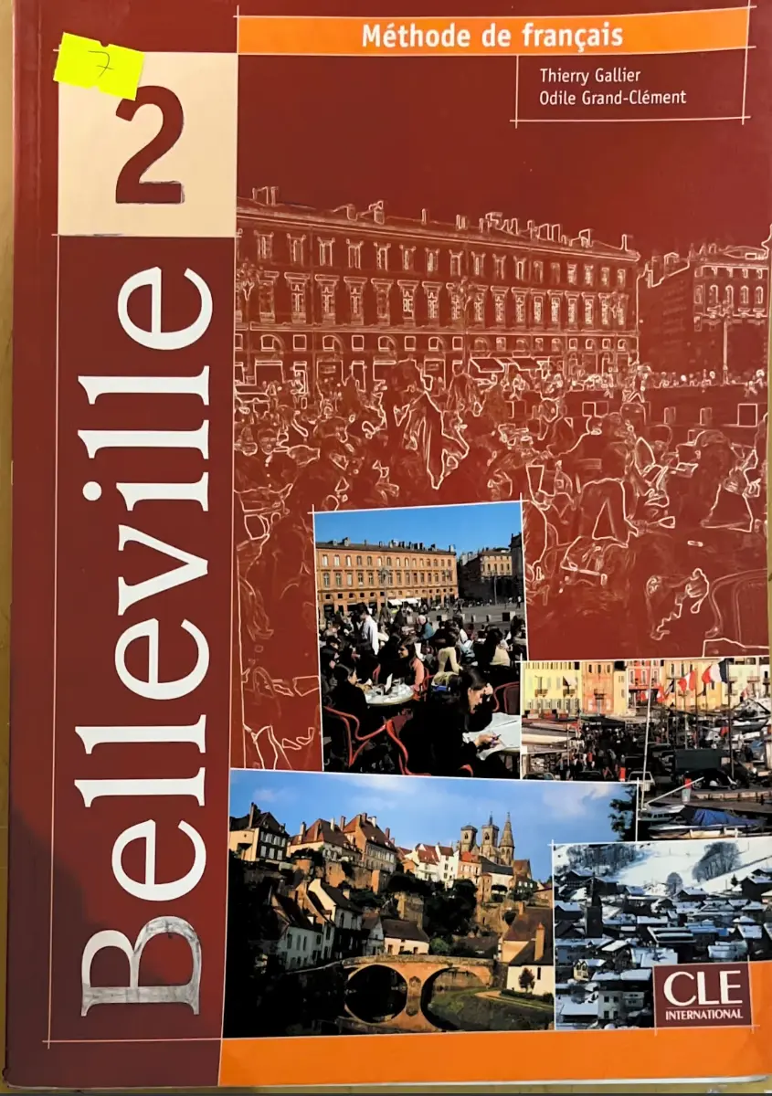 Francuski jezik Belleville 2 Méthode de Français