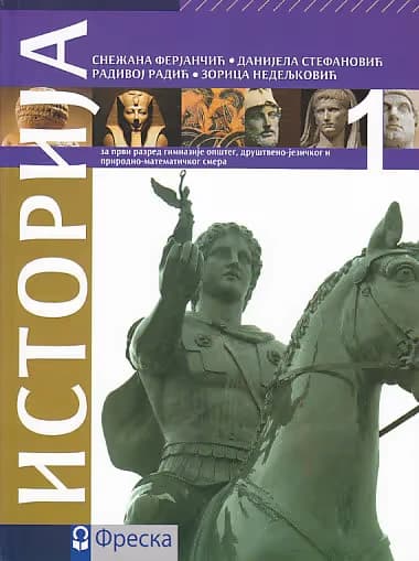 Istorija 1 Udžbenik – Udžbenik iz istorije za prvi razred gimnazije