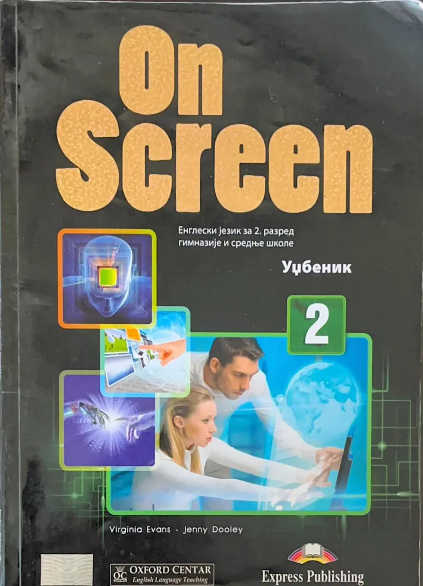 Engleski jezik On Screen 2 Express Publishing Oxford Centar Student's Book