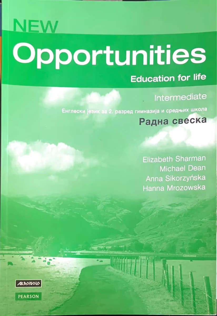 Engleski jezik New Opportunities Intermediate Workbook