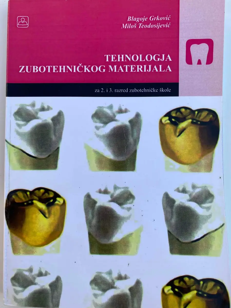 Tehnologija zubotehničkog materijala 2–3 za drugi i treći razred