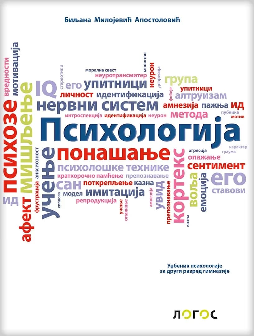 Psihologija 2 Udžbenik – Udžbenik iz psihologije za drugi razred